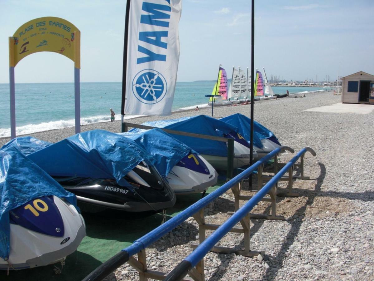 Agreable Appartement 4 Personnes A Villeneuve-Loubet Plage, Piscine, Mer, Commerces A Proximite Ngoại thất bức ảnh